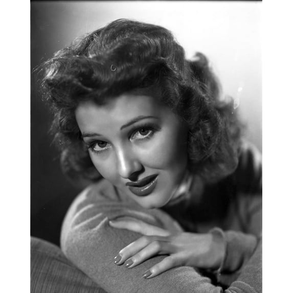 Jean Parker Chin on Shoulder Portrait Photo Print (24 x 30)