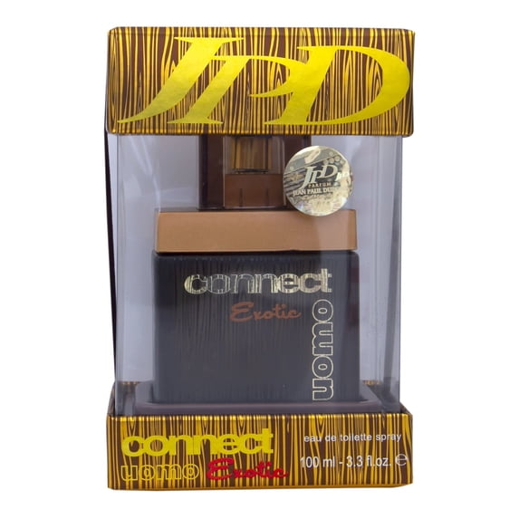 JPD Connect Uomo Exotic Eau de Toilette for Men, 3.4 fl.oz.