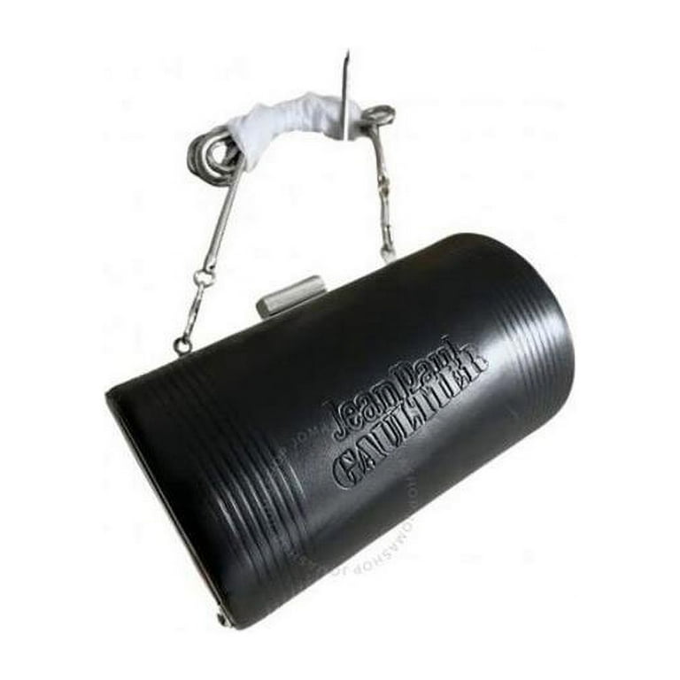 Jean Paul Gaultier Black & Silver Crossbody Leather Hard Jean Paul Gaultier Black & Silver Crossbody Leather Hard