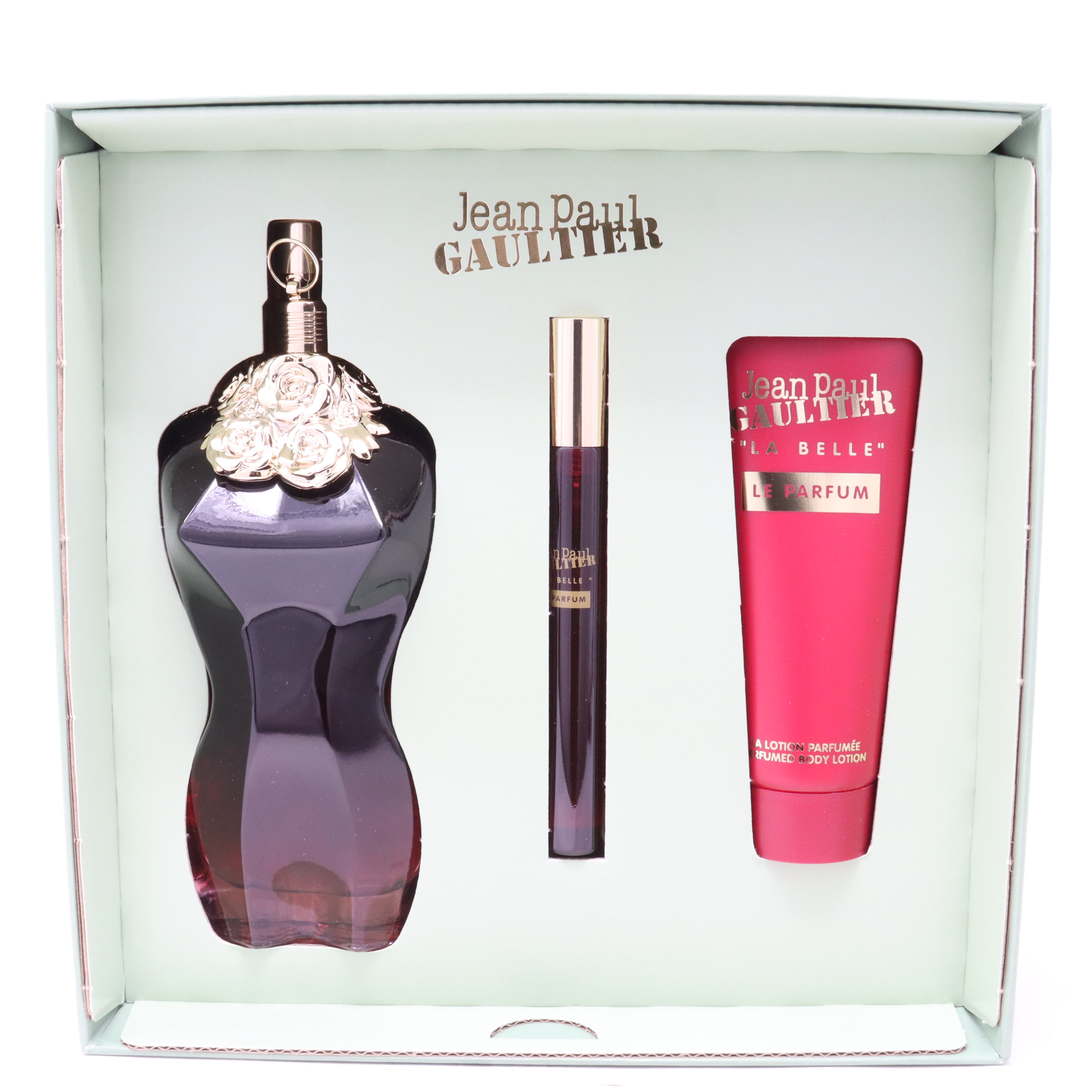 Jean Paul Gaultier La Belle Eau De Parfum 3-Pcs Gift Set / New With Box