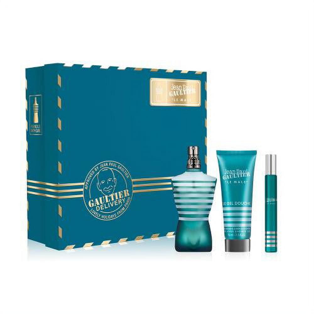 Jean Paul Gaultier Le Male Elixir Parfum 3-Pcs Gift Set (4.2 Fl Oz Eau De  Parfum Spray + 2.5 Fl Oz Shower Gel + 0.3 Fl Oz Eau De Parfum Travel Spray)