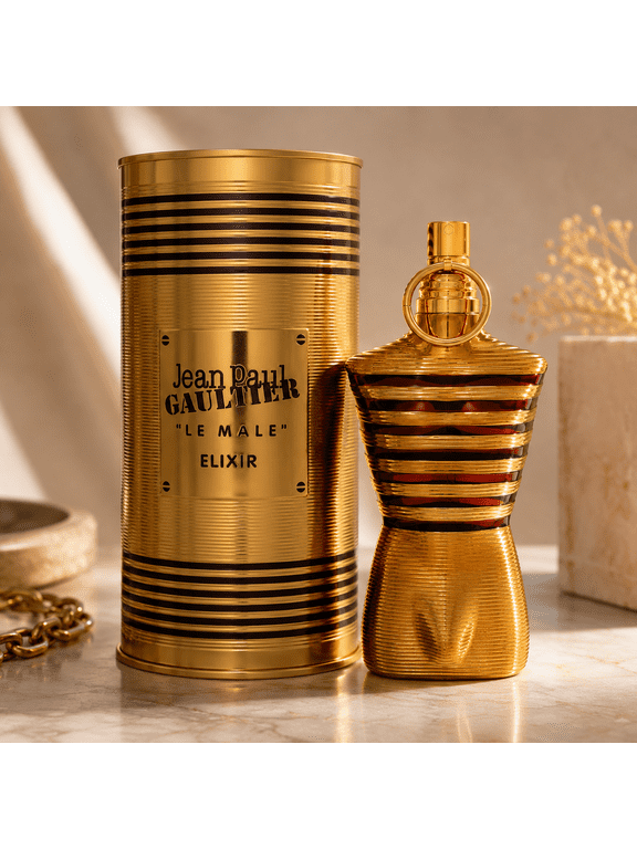 Le Male Elixir Parfum Spray 4.2 Oz (125 mL) for Men