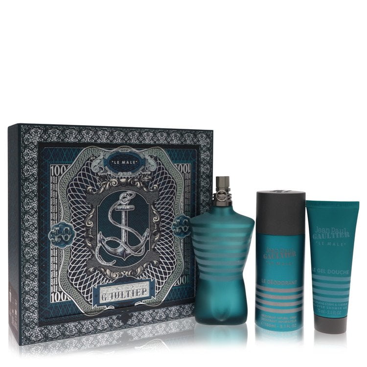 Jean Paul Gaultier, Le Male Gift Set 4.2Oz Eau de Toilette 2.5Oz 