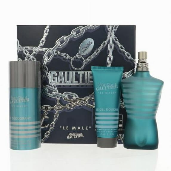 Jean Paul Gaultier Men's Le Male Gift Set Fragrances 8435415082525