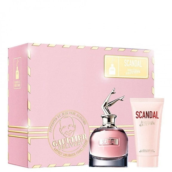 Jean Paul Gaultier SCANDAL Gift Set (50 ml Eau de Parfum + 75 ml Body Lotion)