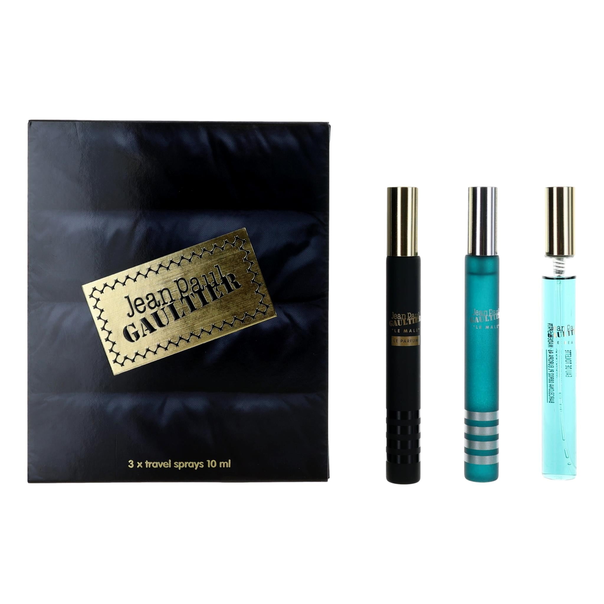 Jean Paul Gaultier by JPG for Men, 3 Piece Body Spray Variety