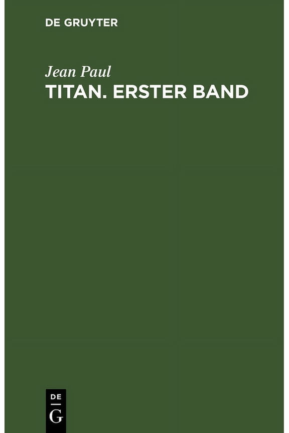 : Titan. Band 1, (Hardcover)