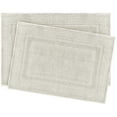 thumbnail image 1 of Jean Pierre Cotton Stonewash Racetrack 2-Piece Bath Rug Set, Lt Gray, 1 of 6