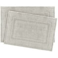 thumbnail image 1 of Jean Pierre Cotton Stonewash Racetrack 2-Piece Bath Rug Set, Taupe Gray, 1 of 6