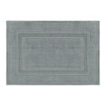 thumbnail image 1 of Jean Pierre Cotton Stonewash Racetrack 21x34 in. Bath Rug, Gray Blue, 1 of 6