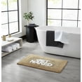 thumbnail image 1 of Jean Pierre "Get Naked" 21"x34" Cotton Bath Rug, Linen, 1 of 8