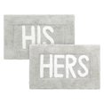 thumbnail image 1 of Jean Pierre His & Hers 2 Piece Cotton Bath Rug Set, 1 of 7