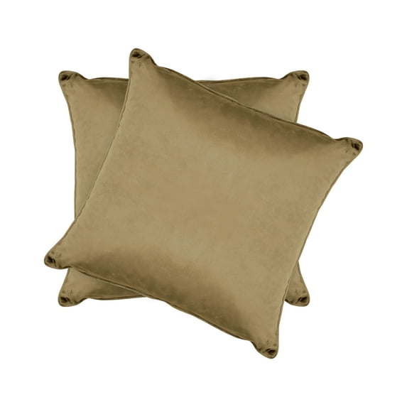 Jean Pierre Lucas Velvet 2-Piece Decorative Pillow Set