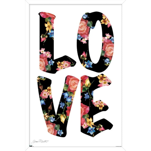 Jean Plout - Love Wall Poster, 22.375" x 34" Framed