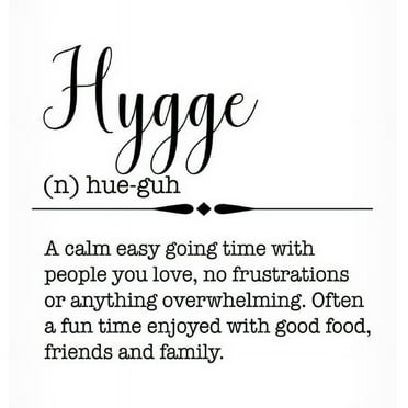 Jean Plout 'Words Hygge' Canvas Art