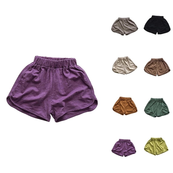 Jean Shorts Girls Girl Clothes Girls Summer Casual Shorts Comfortable Breathable Kids Beach Holiday Active Wear Lightweight Soft Fabric