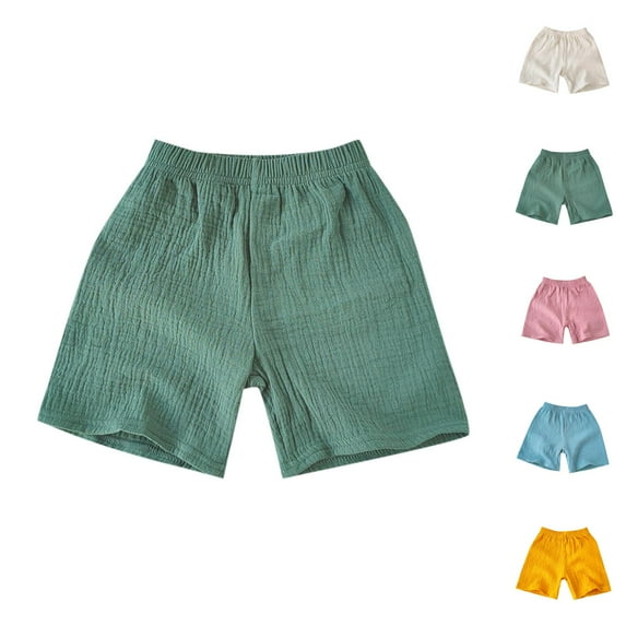 Jean Shorts Girls Girl Shorts Girls Shorts Casual Comfortable Breathable Five Quarter Pants for Kids Soft Lightweight Everyday Wear