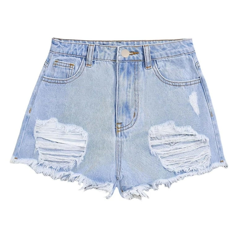 Jean Shorts Stretchy Denim Shorts Girls Girls Denim Shorts Summer