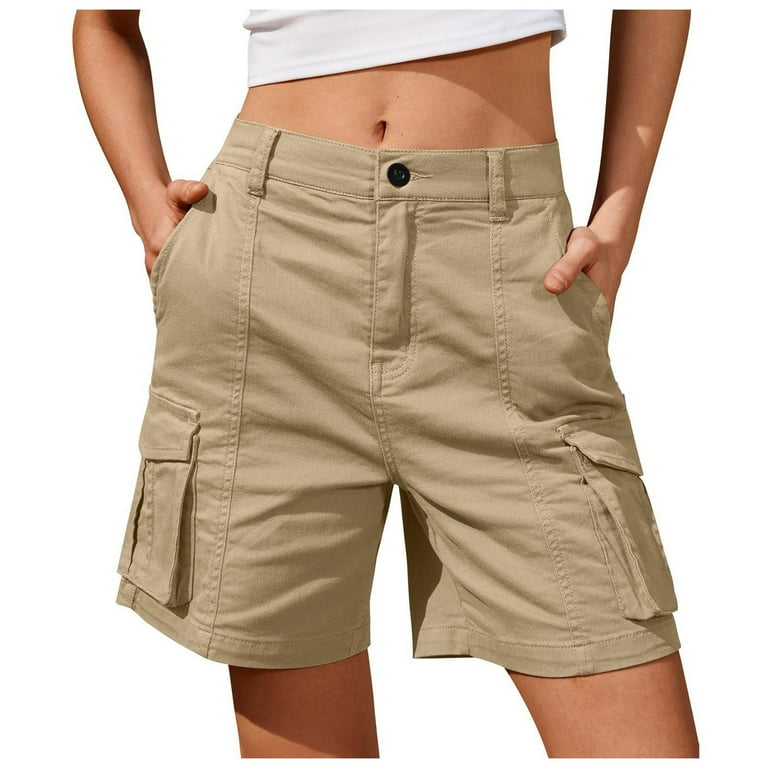 【関税・送料込み】The Row Women Shorts Burmudas Jean Shorts Womens High Waisted,Cargo Shorts Knee Length 6