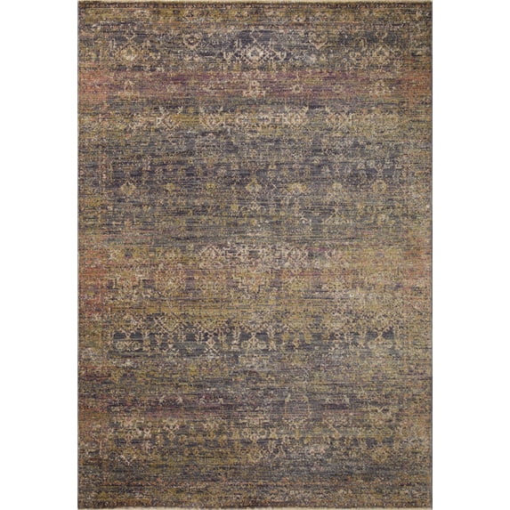 Jean Stoffer x Loloi Bradbury Ink / Multi 6'-3" x 9' Area Rug