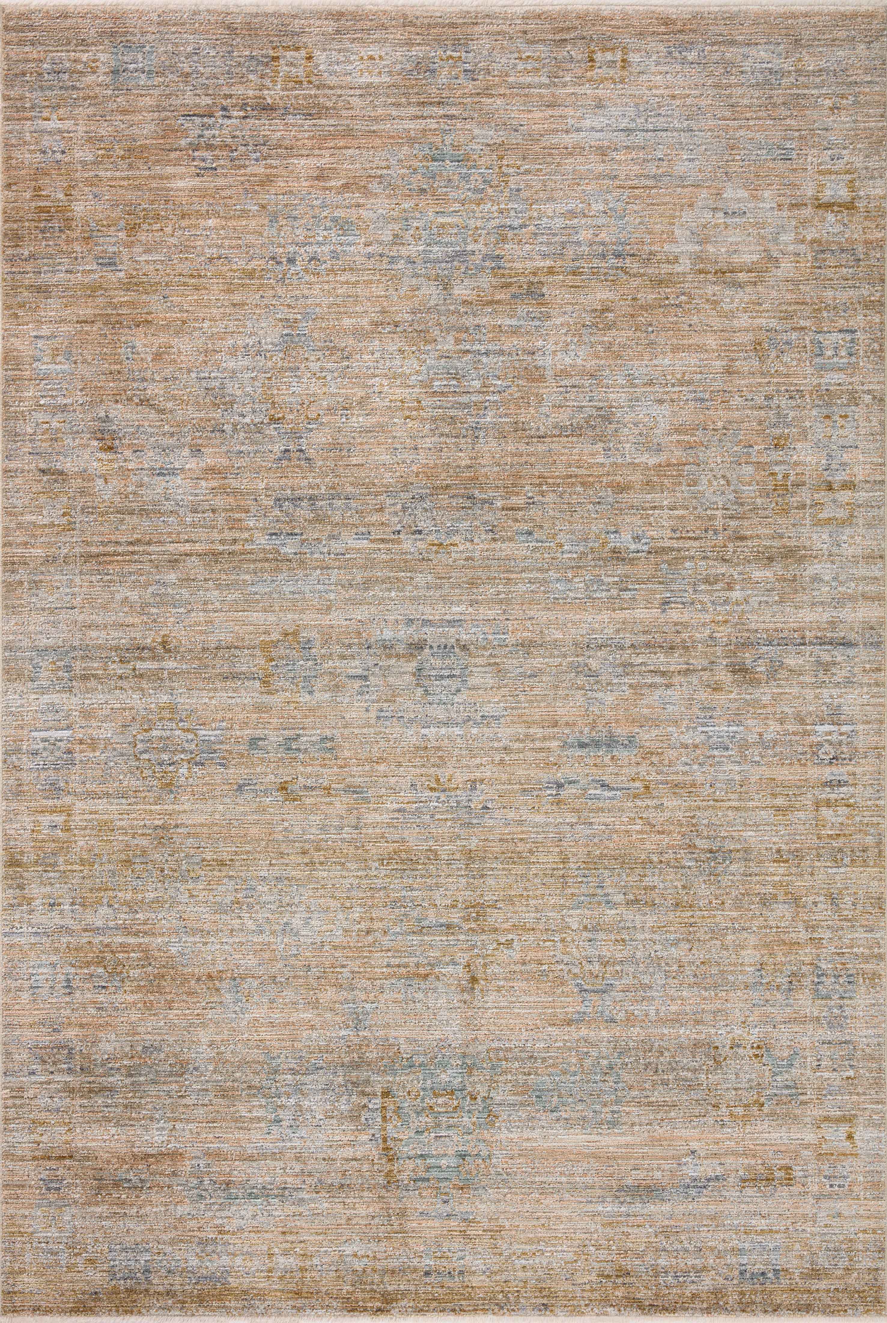 Jean Stoffer x Loloi Katherine Copper / Steel 2'-7" x 16'-0" Runner Rug