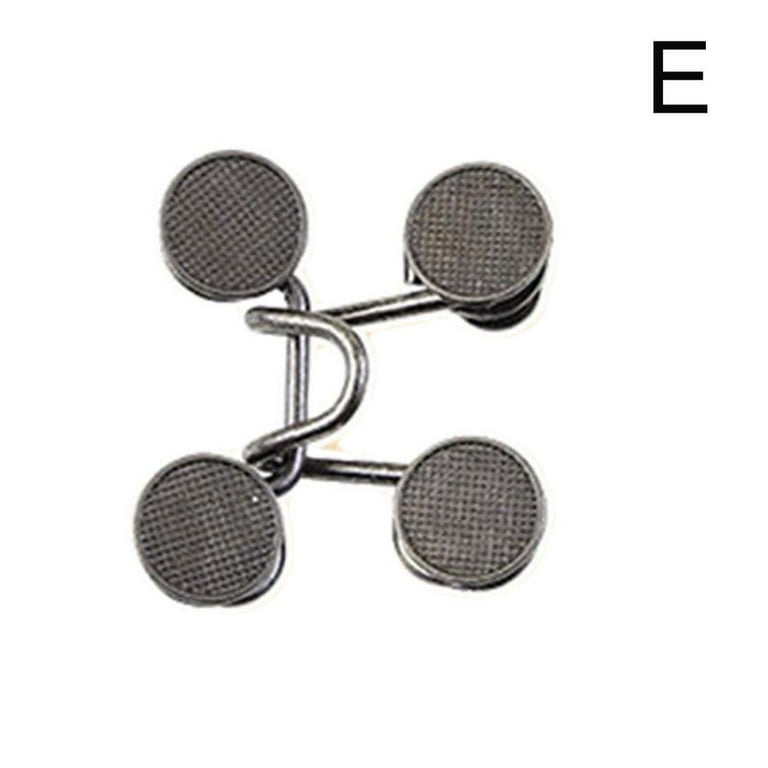 4 Pairs of Waist Button Jean Waist Tightener Stainless Steel Pants Waist  Tightener Adjustable Waist Tightener 
