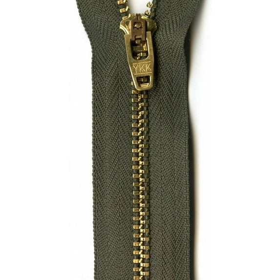 Jean Zipper 7"-Army Green