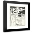 thumbnail image 1 of Jean de Bosschère 11x14 Black Modern Framed Museum Art Print Titled - They Went to Reap the Corn in the Field Where I Lay (1920), 1 of 5
