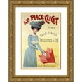 thumbnail image 1 of Jean de Paleologue 14x18 Gold Ornate Wood Frame and Double Matted Museum Art Print Titled - Summer Toilets, Bonus to Any Buyer (1890-1900), 1 of 4