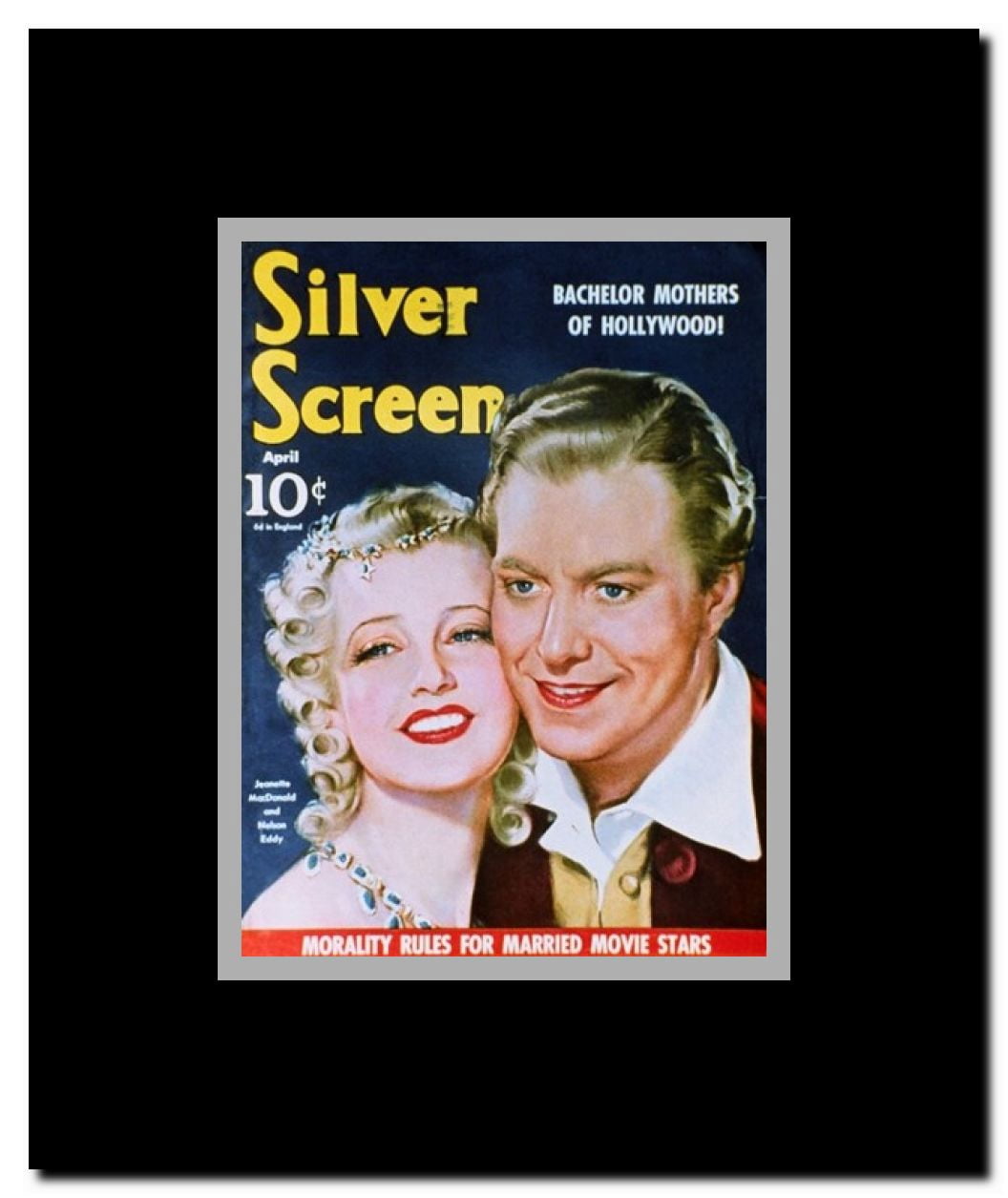 Jeanette MacDonald Framed Movie Poster
