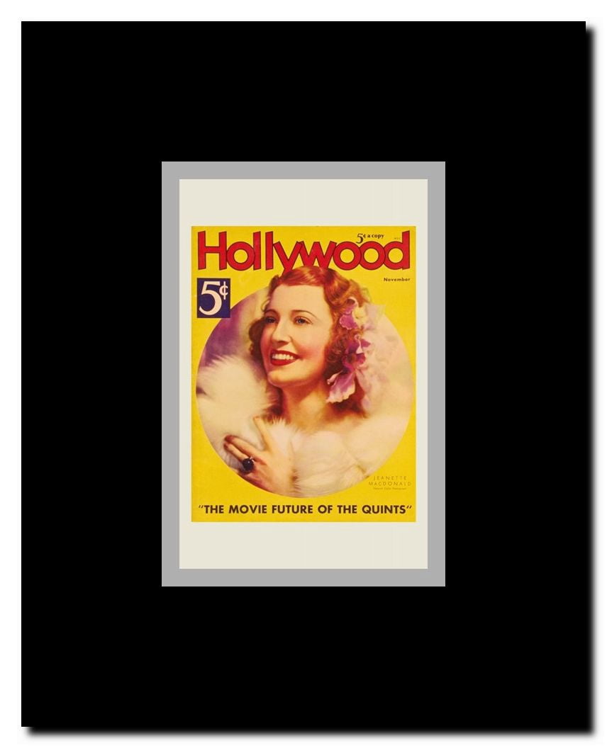 Jeanette MacDonald Framed Movie Poster