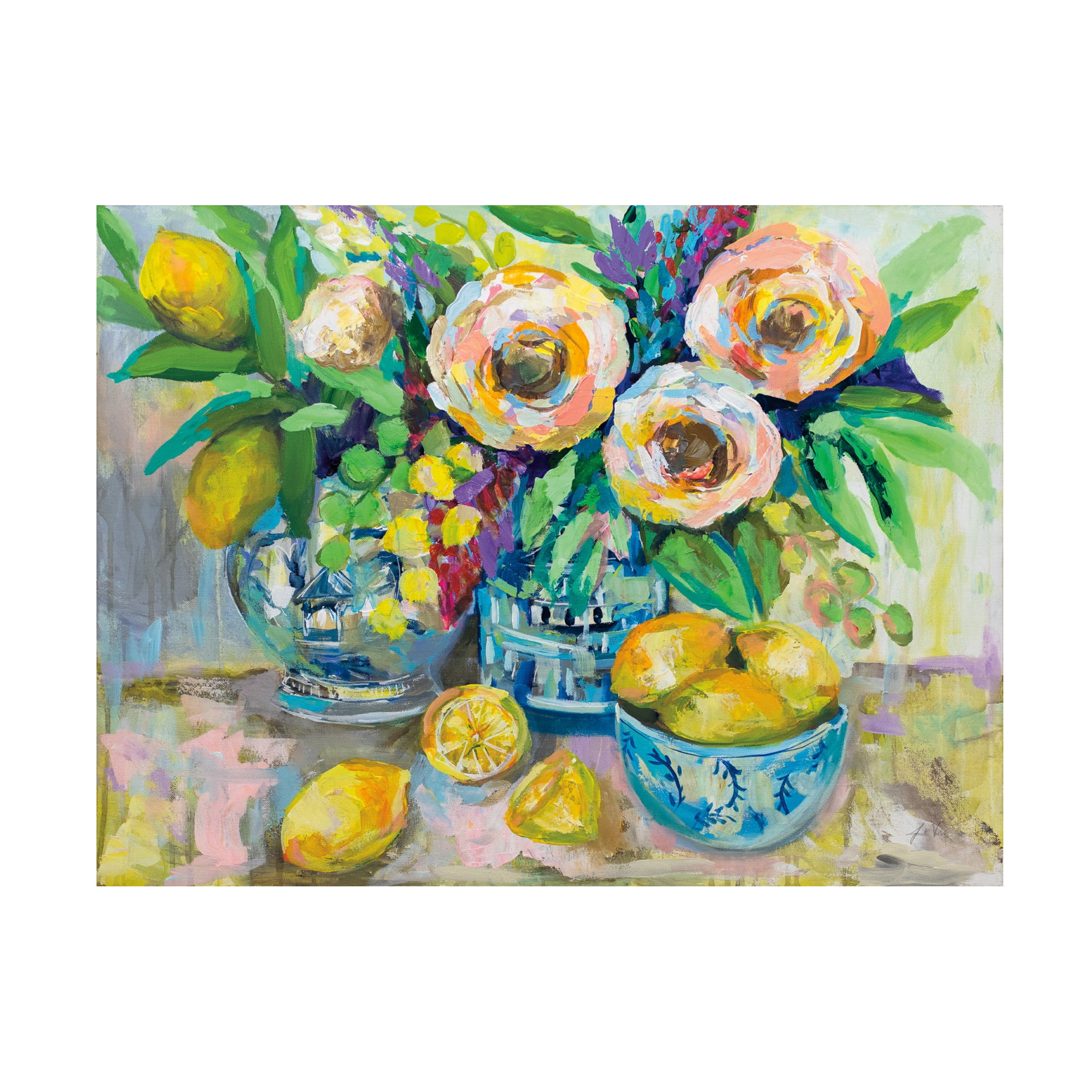 Jeanette Vertentes 'Afternoon Lemonade' Canvas Art