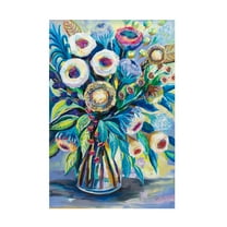 Jeanette Vertentes 'Bountiful Bouquet' Canvas Art