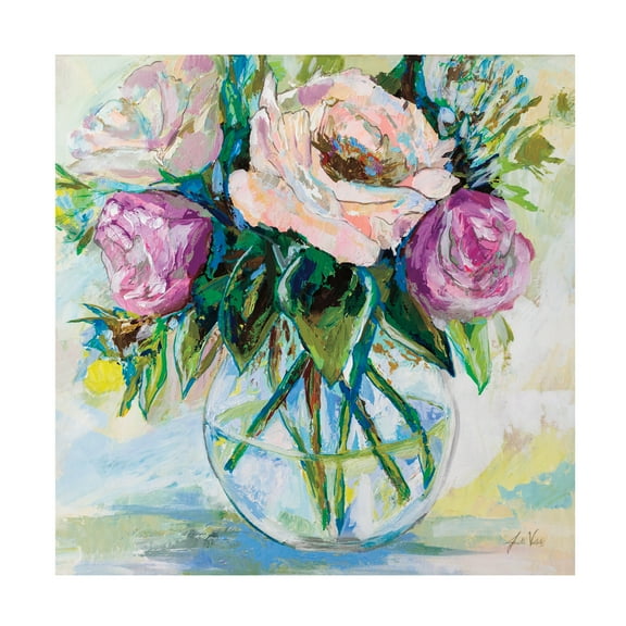 Jeanette Vertentes 'Crystal Clear' Canvas Art