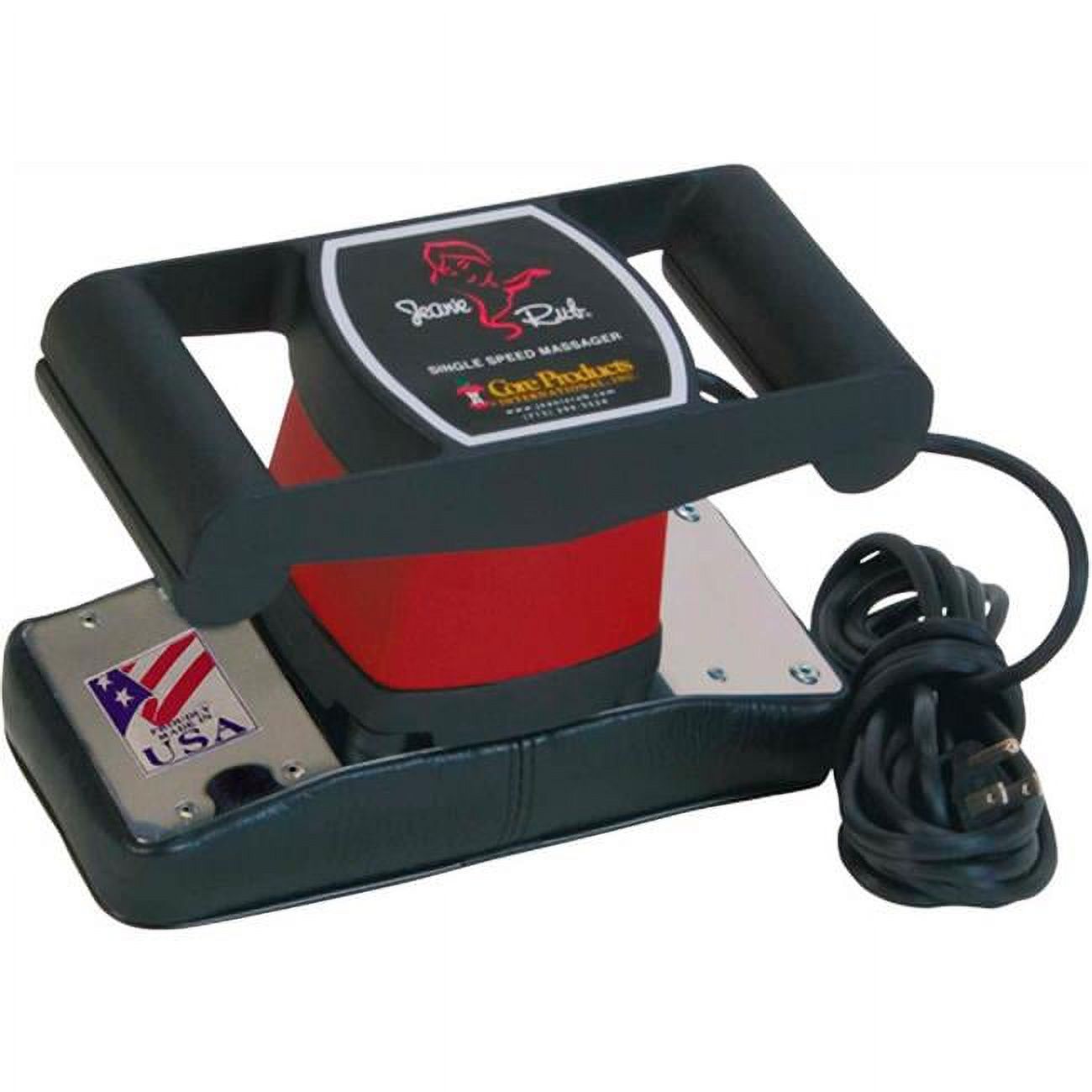 Jeanie Rub Large Pad Rotary & Orbital Body Massager Variable Speed