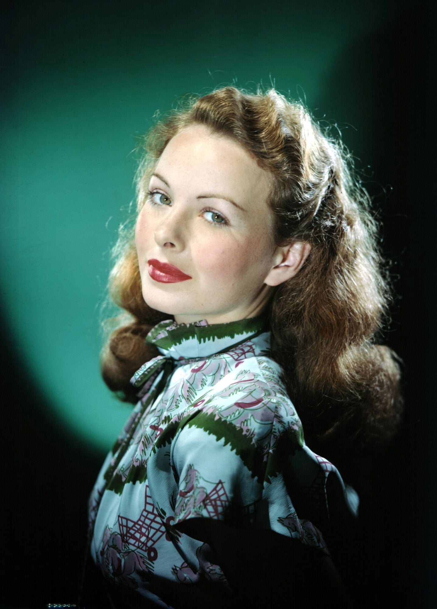 Jeanne Crain Canvas Art - (16 x 20)