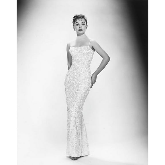 Jeanne Crain Photo Print Full Length B&W 24X36 Poster