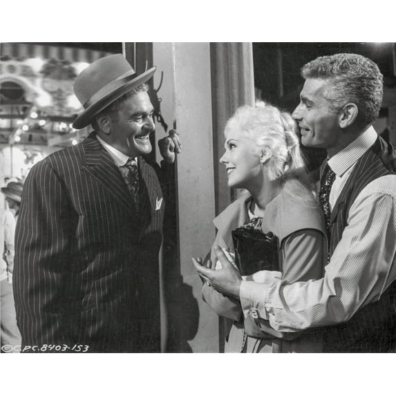 Jeanne Eagles Two Couple and a Man Feeling Happy in Black and Suit Photo Print (8 x 10)