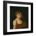 thumbnail image 1 of Jeanne Elisabeth Chaudet 15x18 Black Modern Framed Museum Art Print Titled - Portrait of a Girl, 1 of 5
