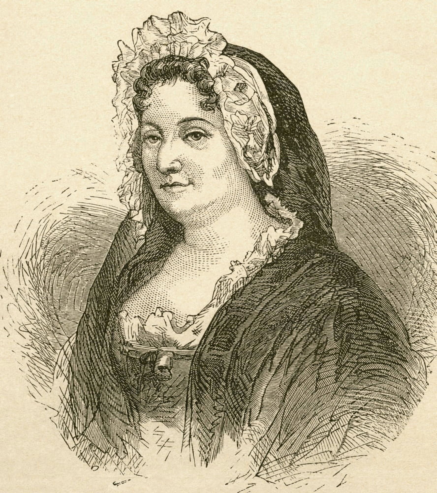 Jeanne Marie Leprince De Beaumont 1711 Canvas Art - Ken Welsh Design Pics (13 x 15)