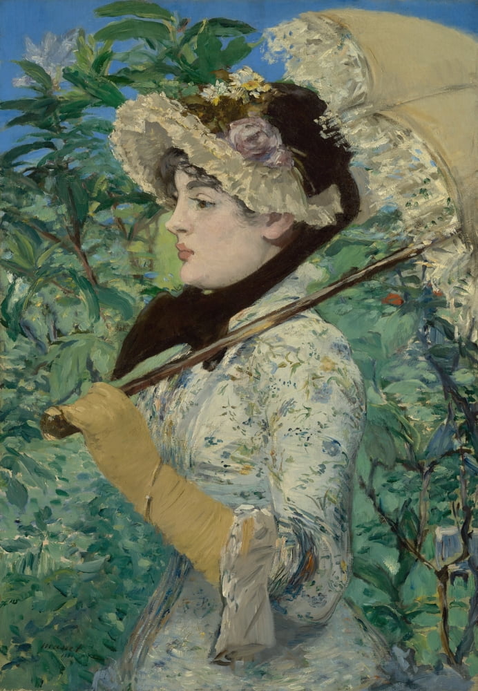 Jeanne (Spring) Canvas Art - (24 x 36)