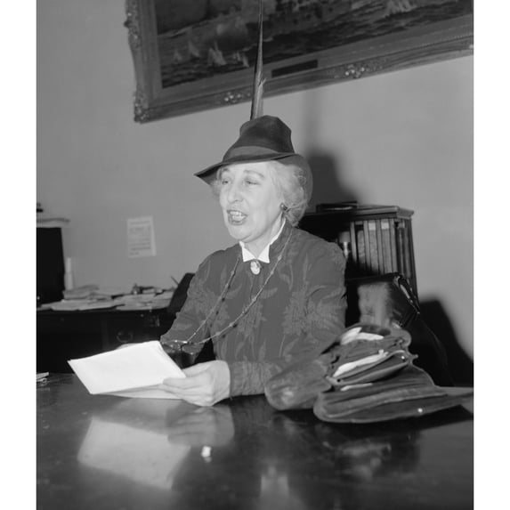 Jeannette Rankin (1880-1973) History (24 x 36)