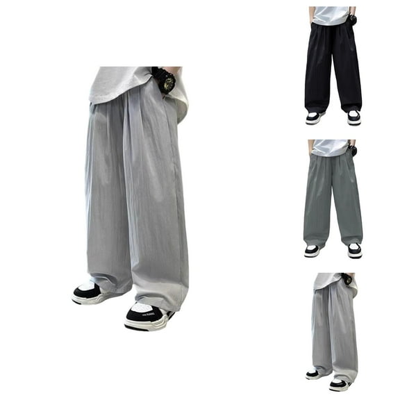 Jeans for Boys Straight Leg Jeans Kids Boys Denim Jeans Tapered Leg Casual Trousers Slim Fit Cargo Joggers Comfortable Durable Stretchable Stylish Outdoor Play