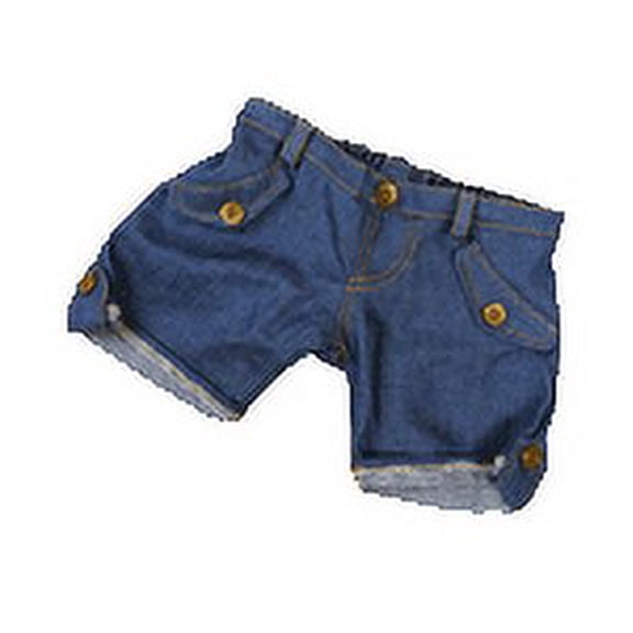 Jeans Clothing Outfit for 14"-18" Stuffed Animals, Casual Denim Pants Plush Toy