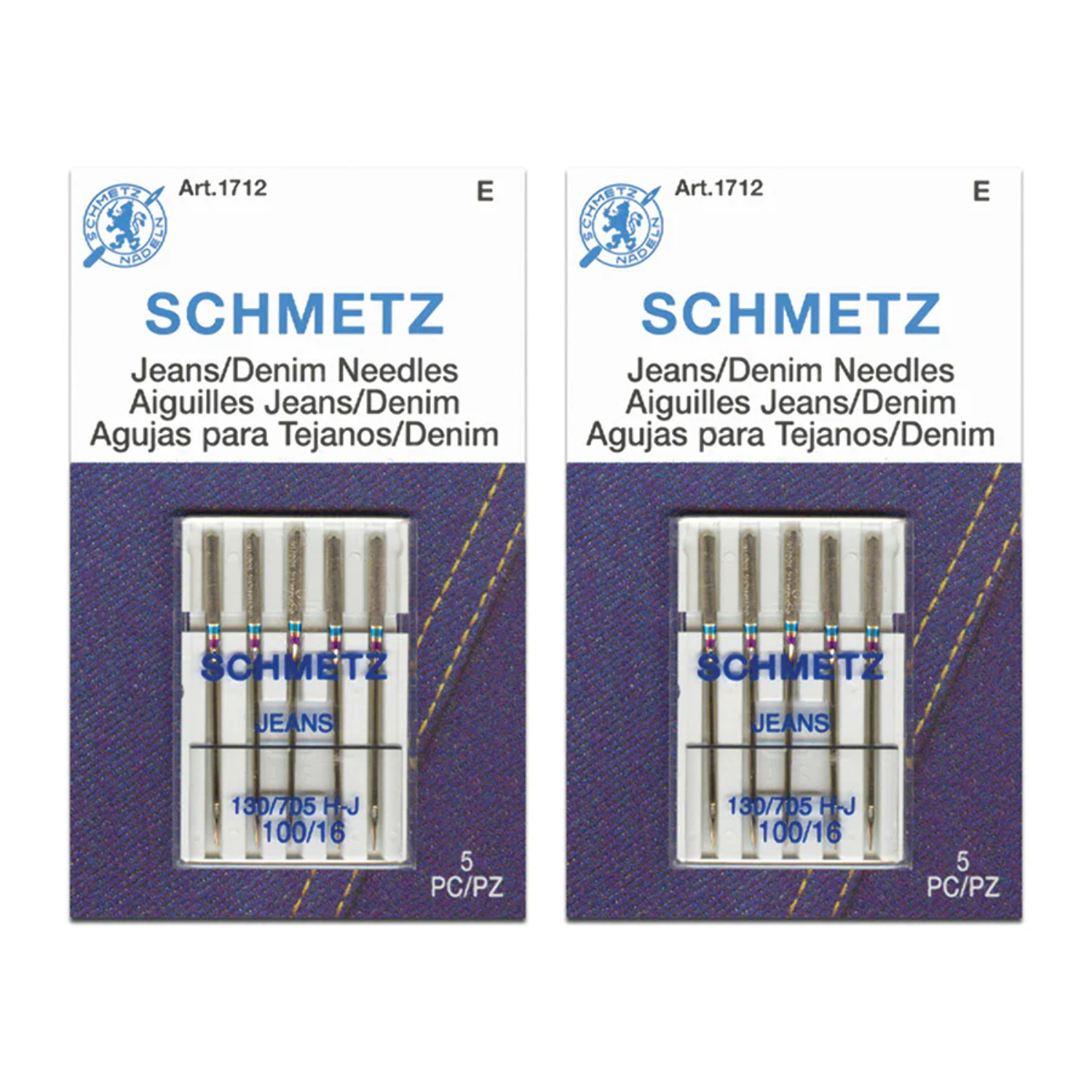 Janome Denim Needles (Size 16)