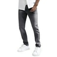 thumbnail image 1 of Jeans For Men Casual Washed Straight Slim Leg Denim Trousers Comfortable Fit Outdoor Activities Mens Pants Dark Gray 31, 1 of 5