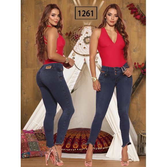 Jeans Levantacola Colombiano Thaxx Boutique