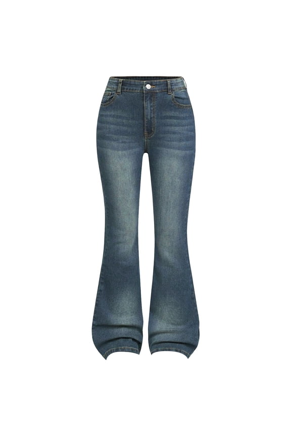 Jeans for Teen Girls with Diamond Girls Ripped Denim Pant Stretch High Waist Skinny Frayed Jean Street Style, Spring Fall Clothing, Durable & Comfortable