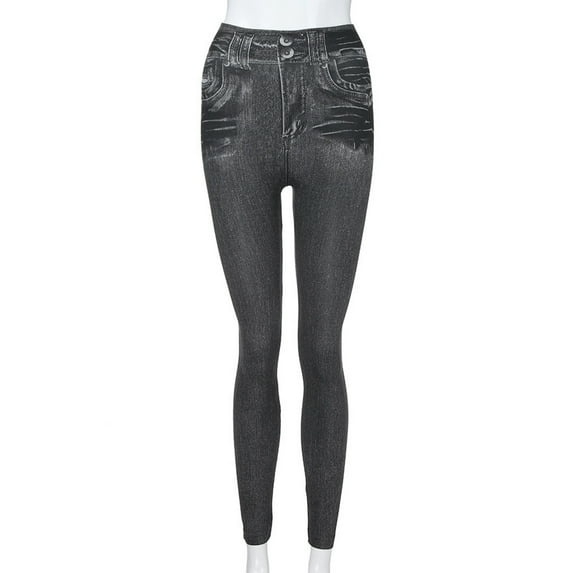 Jeans for Women Comfy Pants Women Jeans Women Jean Leggings for Women Casual Pants Fashion Women Pants Summer Casual Slim Leggings Fitness Leggins Length Jeans