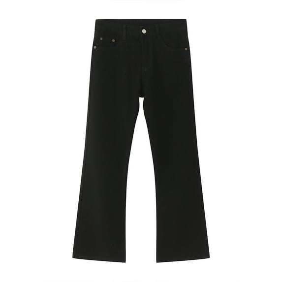 Jeans for Men Slim Fit Flared Leg Vintage Fashion Retro Trousers Bell Bottoms Stretch Casual Relaxed Fit Outdoor Denim Pants